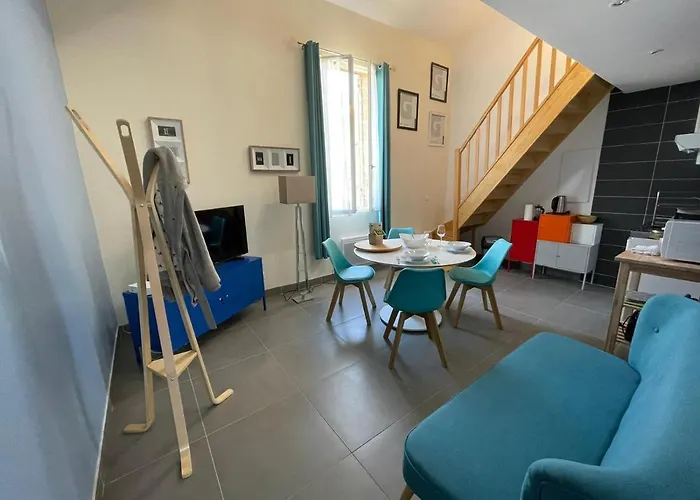公寓 Les Logis Des Vignobles Emilion En Duplex N 2 Avec Terrasse