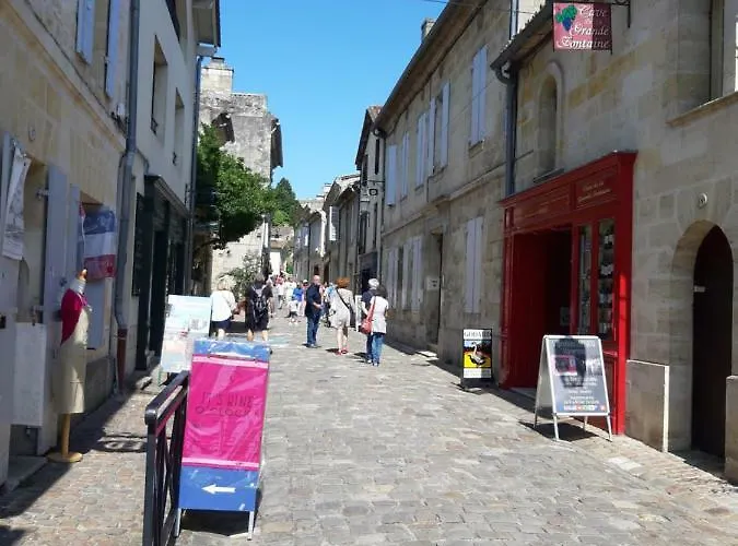 公寓 Les Logis Des Vignobles Emilion En Duplex N 2 Avec Terrasse 圣艾米隆